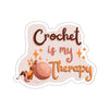 Sticker Bundle: Crochet Addict Fun Phrase Kiss-Cut Stickers