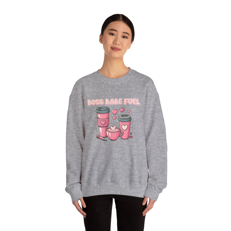 Boss Babe Fuel Crewneck Sweatshirt