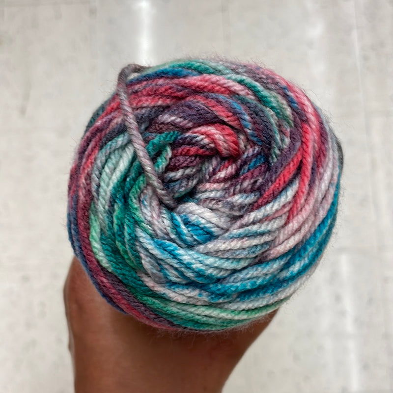 Super Soft Handmade Ombré Crochet Ruffle Hat
