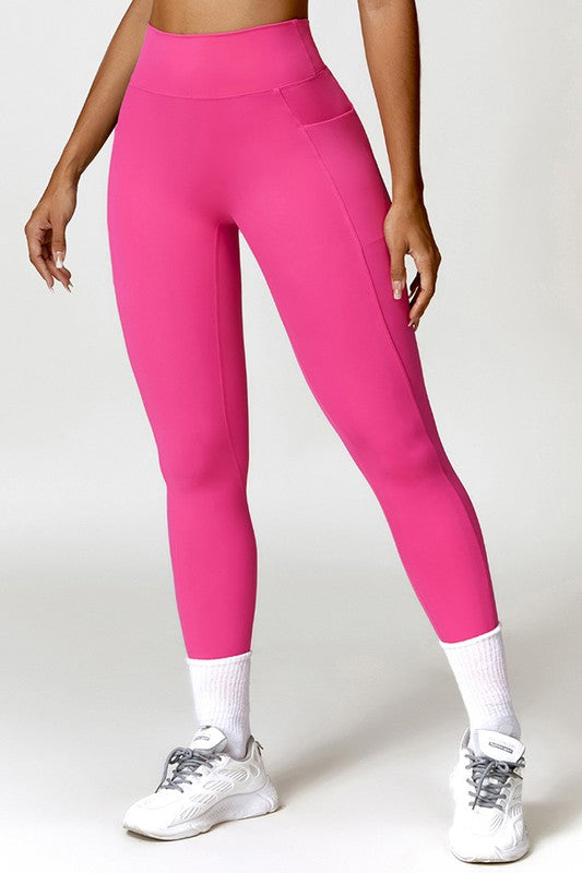 Quick-drying hip lift yoga sport leggings