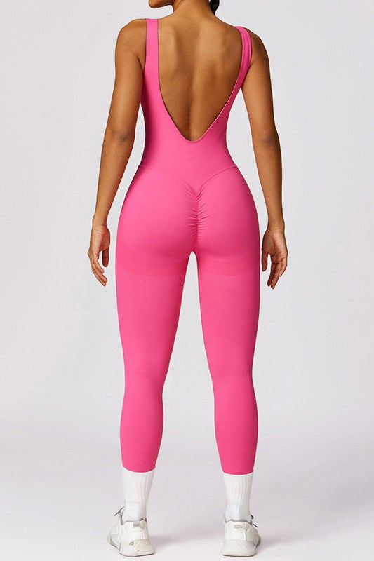 Hip-lifting long leggings skinny yoga jumpsuits