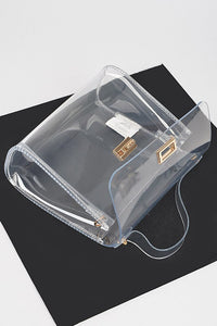 Cleared Transparent Crossbody Stadium Bag