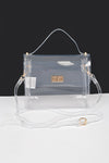 Cleared Transparent Crossbody Stadium Bag