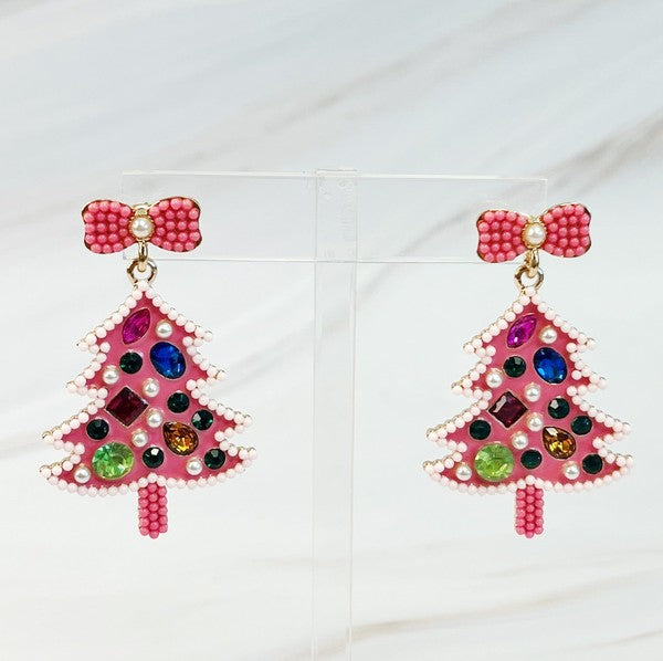 Dress Up Your Tree Dangle Earrings