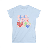 Hooked On Yarn Women's Softstyle Tee