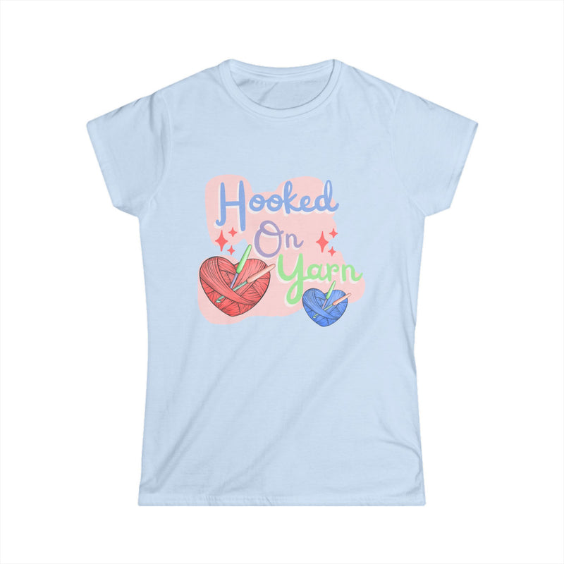 Hooked On Yarn Women's Softstyle Tee