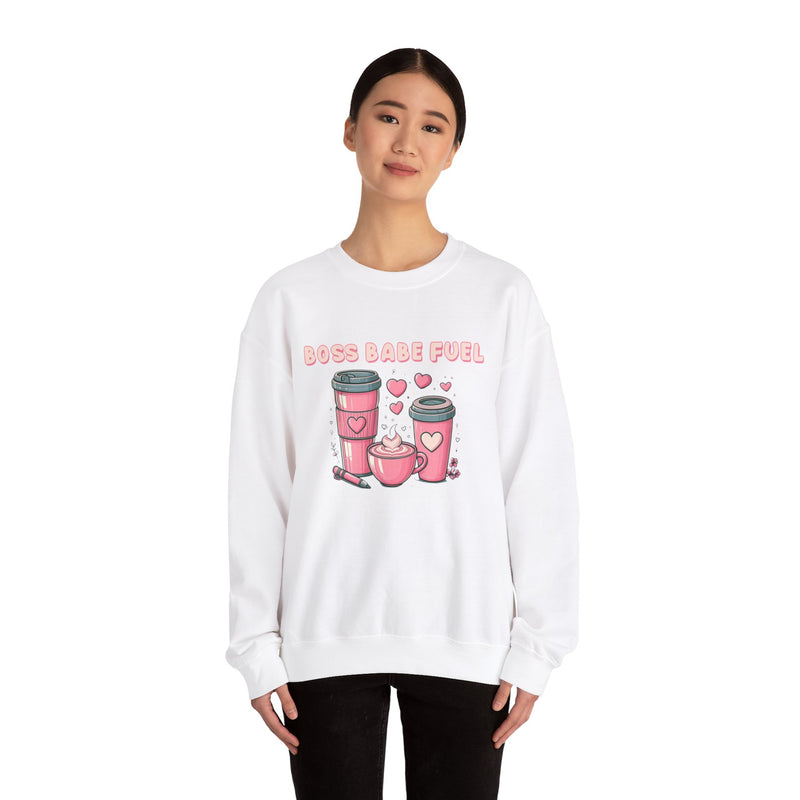 Boss Babe Fuel Crewneck Sweatshirt