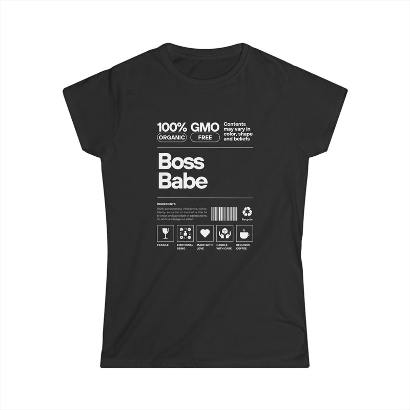 Boss Babe Label Softstyle T-Shirt