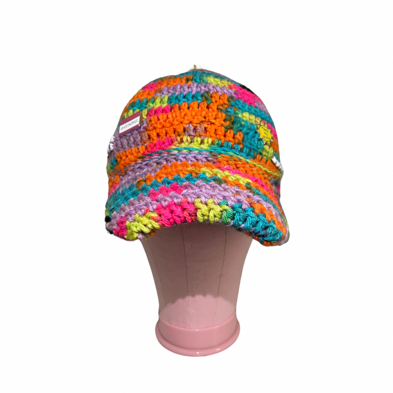 Crochet Covered Baseball Cap