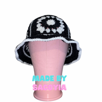 Handmade Granny Stitch Crochet Bucket Hat